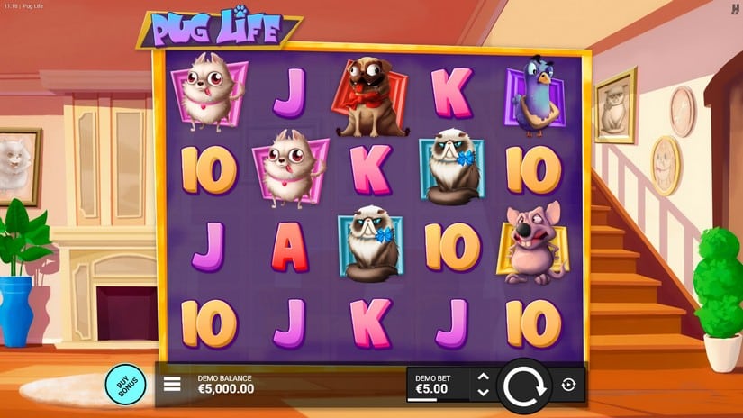 Pug Life slot screen 1