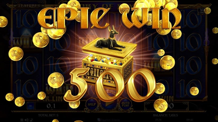 Story of Egypt – Egyptian Darkness slot screen 5