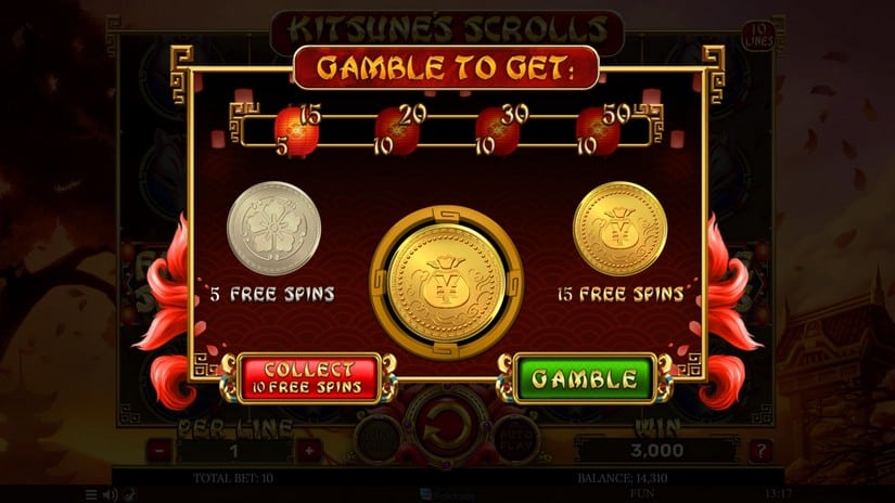 Kitsune’s Scrolls Sacred Flames slot screen 6