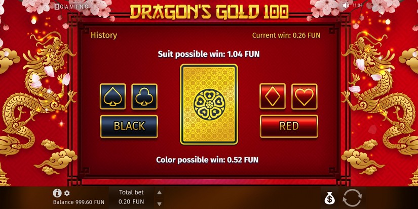 Dragon’s Gold 100 slot screen 3