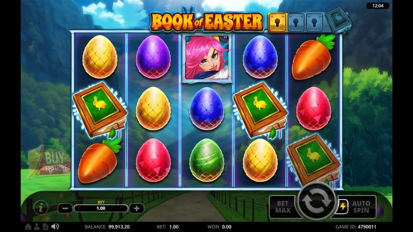 Book of Easter slot screen 3