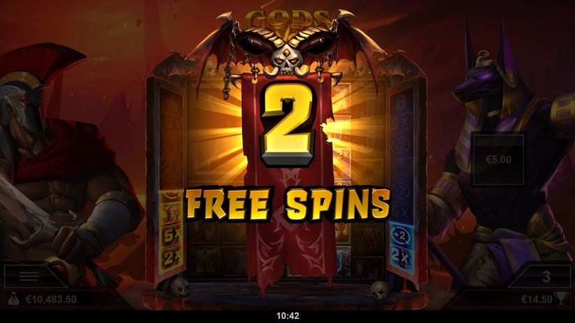 Gods vs Gigablox slot screen 9