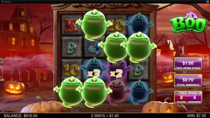 Boo slot screen 5