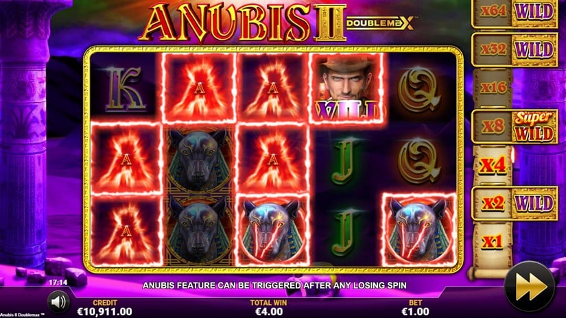 Anubis 2 DoubleMax slot screen 3