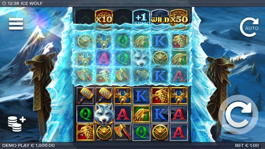 Ice Wolf slot screen 1