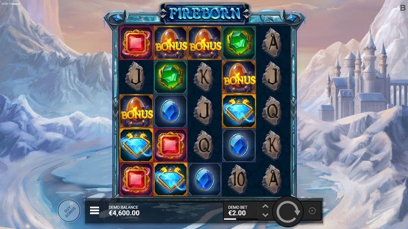 Fireborn slot screen 2