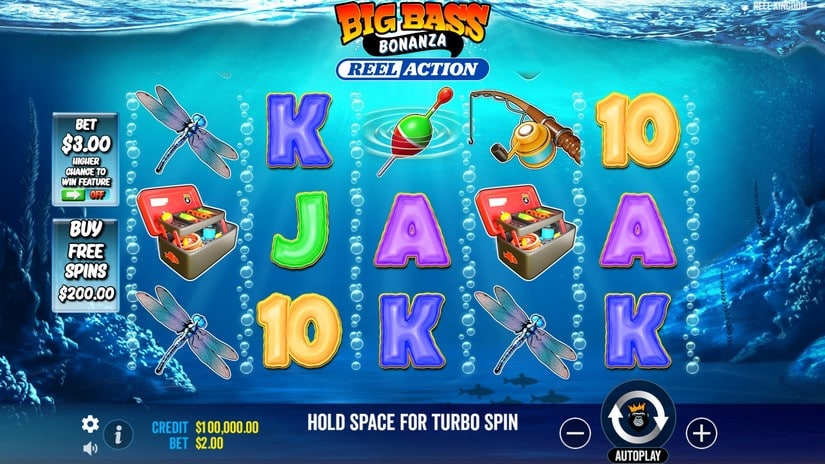 Big Bass Bonanza – Reel Action slot screen 1