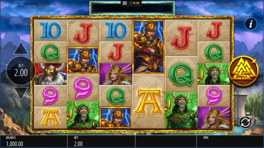 Lightning Strike Megaways slot screen 1