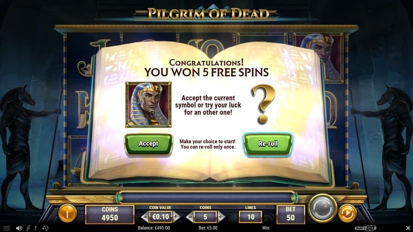 Pilgrim of Dead slot screen 2
