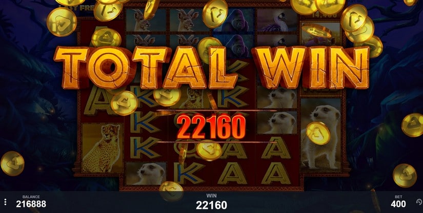 Rumble Rhino Megaways slot screen 5