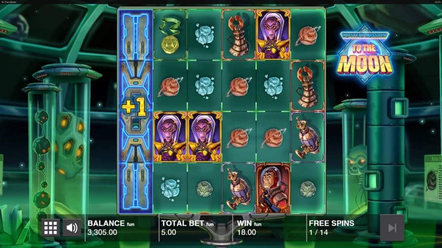 Mystery Mission to the Moon slot screen 4
