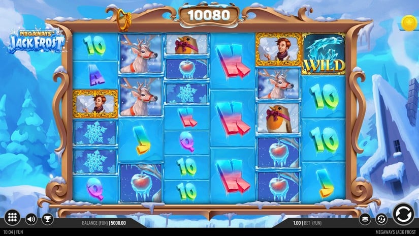 Megaways Jack Frost slot screen 1