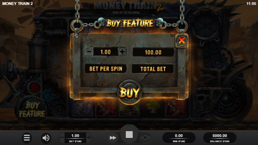 Money Train 2 slot screen 3