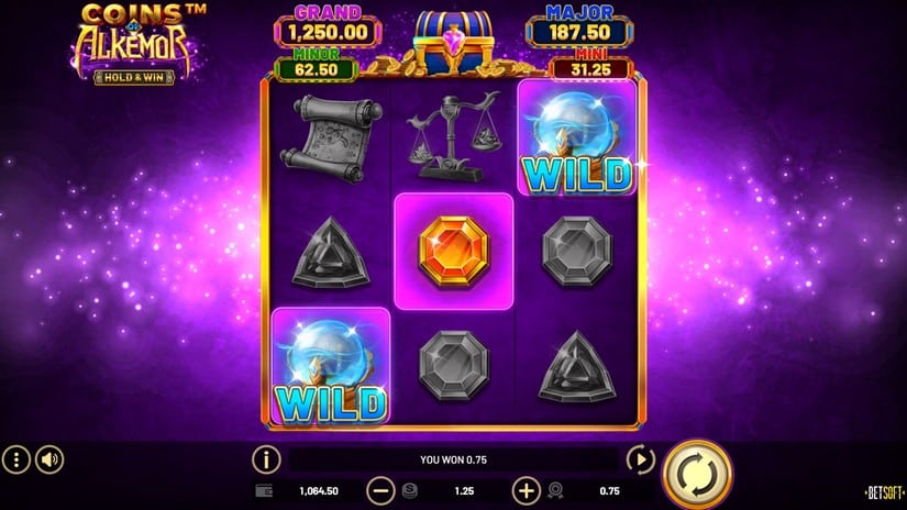 Coins of Alkemor slot screen 4
