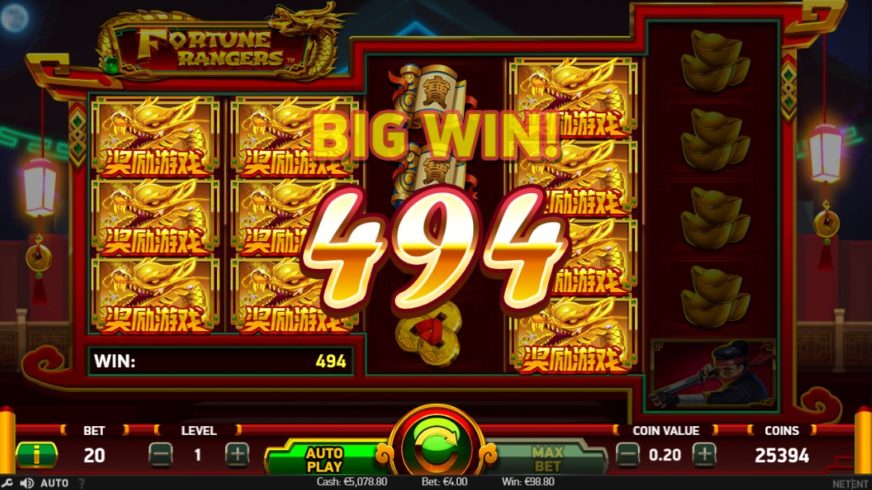 Fortune Rangers slot screen 2