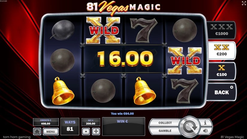 81 Vegas Magic slot screen 4