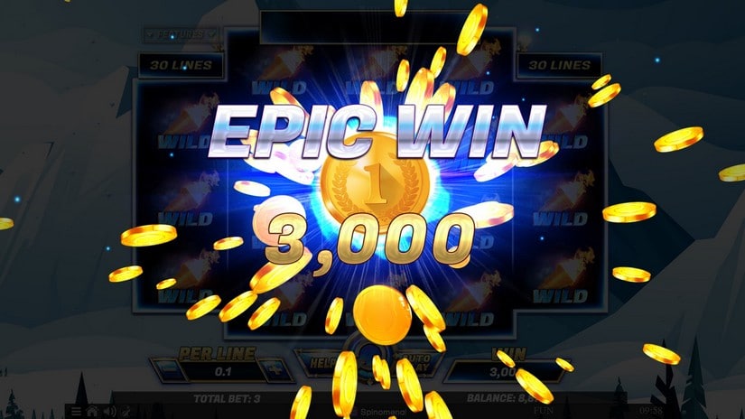 Winter’s Gold slot screen 6