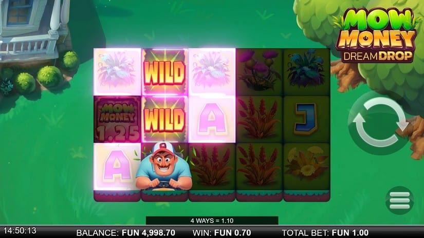 Mow Money Dream Drop slot screen 3