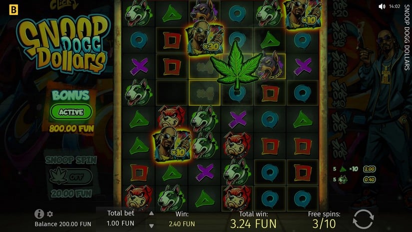 Snoop Dogg Dollars slot screen 4