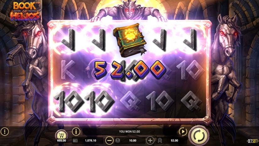 Book of Helios slot screen 2
