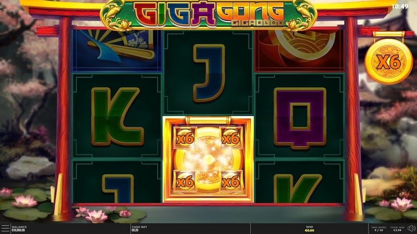 GigaGong GigaBlox slot screen 4