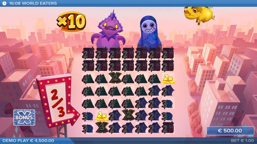 World Eaters slot screen 4