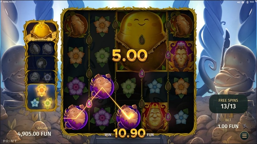 Royal Potato slot screen 6