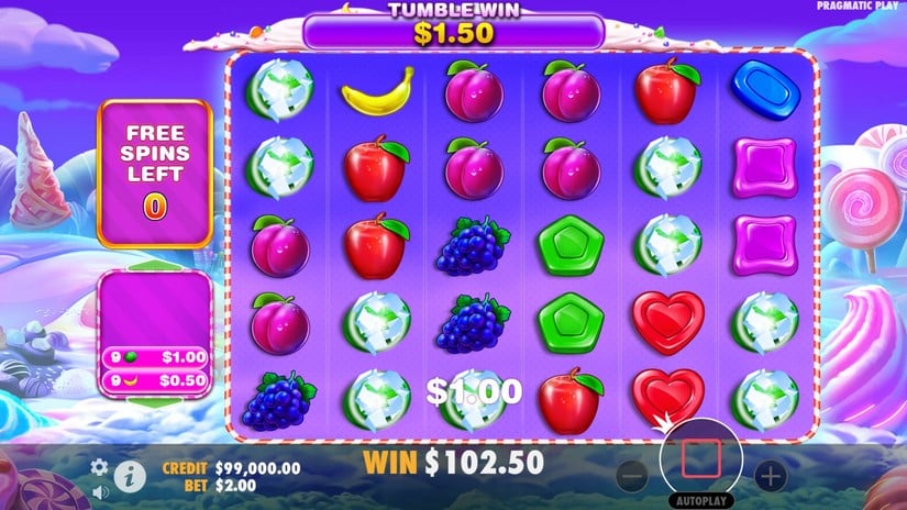 Sweet Bonanza 1000 slot screen 5