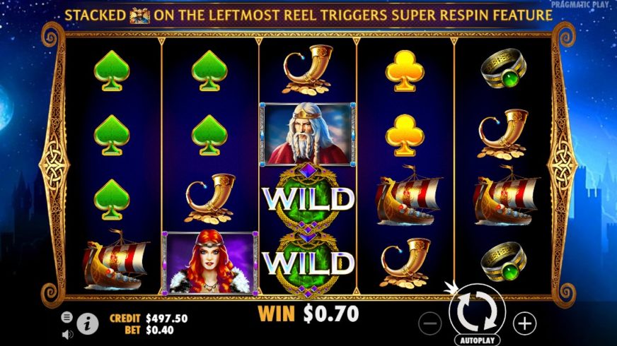 Beowulf slot screen 2