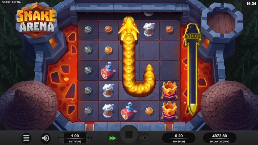 Snake Arena slot screen 4