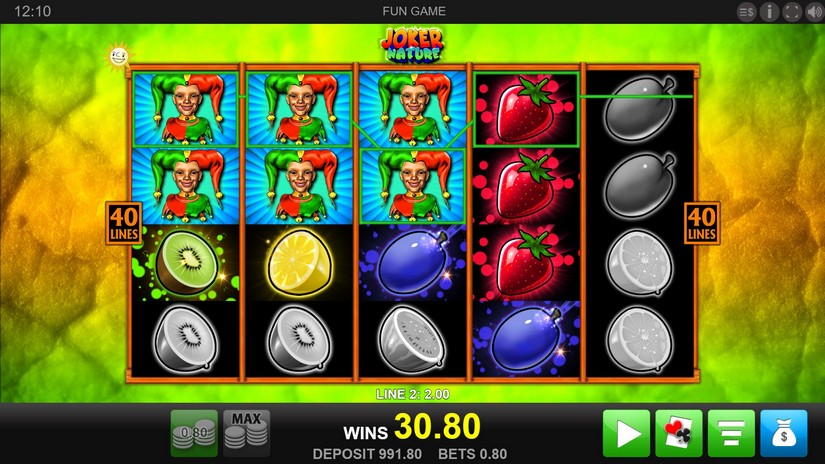 Joker Nature slot screen 3