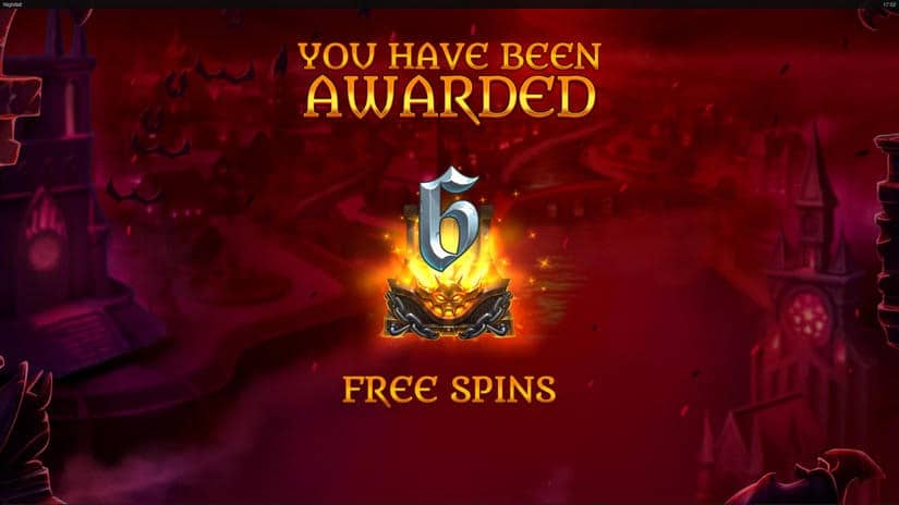 Nightfall slot screen 7