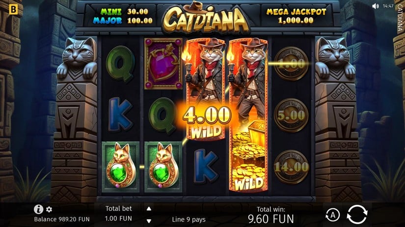 Catdiana slot screen 2