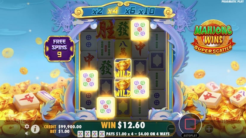 Mahjong Wins Super Scatter slot screen 5