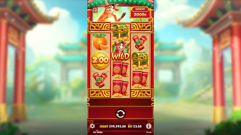 Touro Sortudo slot screen 2