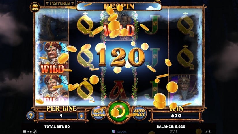 Baba Yaga Tales slot screen 2