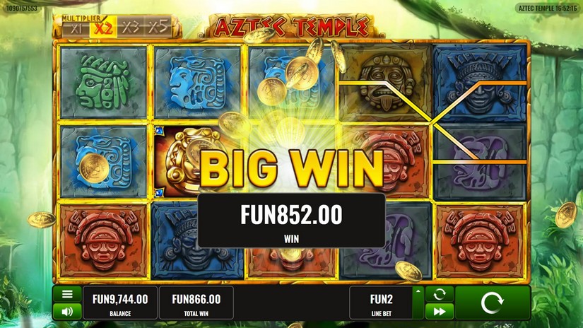 Aztec Temple slot screen 4