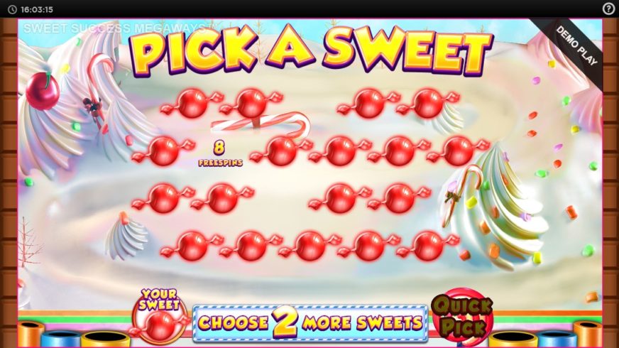 Sweet Success slot screen 3