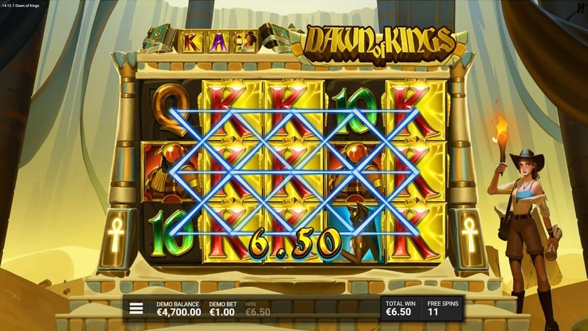 Dawn of Kings slot screen 4