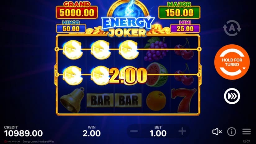 Energy Joker: Hold and Win slot screen 2