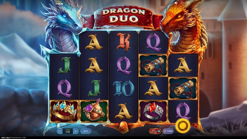 Dragon Duo slot screen 1