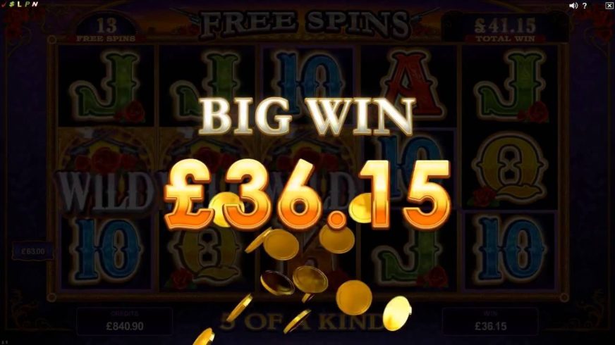 Pistoleras slot screen 5