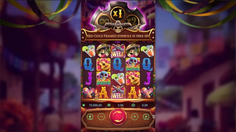 Wild Bandito slot screen 1