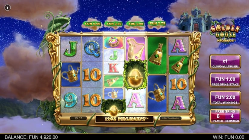 Golden Goose Megaways slot screen 3