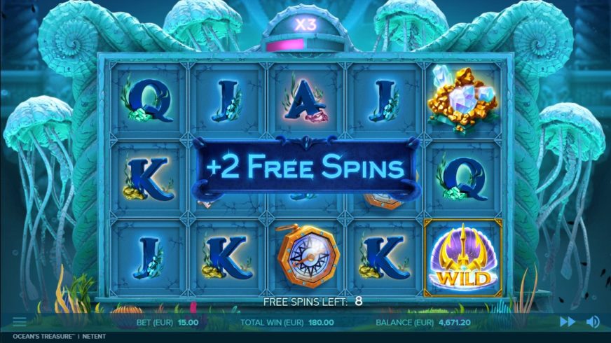 Ocean’s Treasure slot screen 4