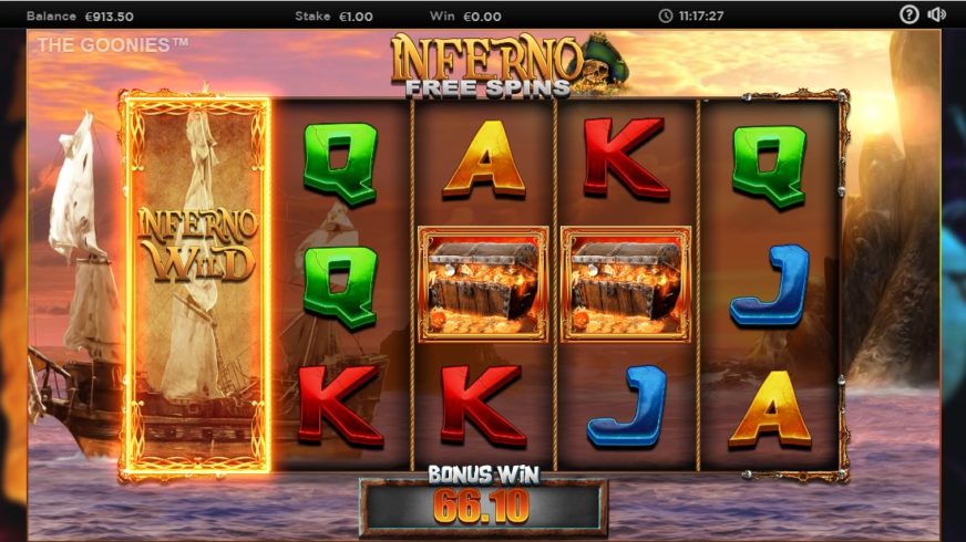 The Goonies slot screen 6