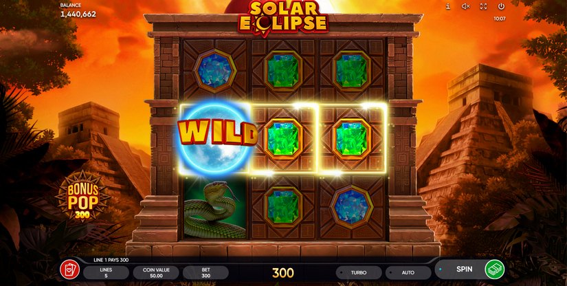 Solar Eclipse slot screen 2