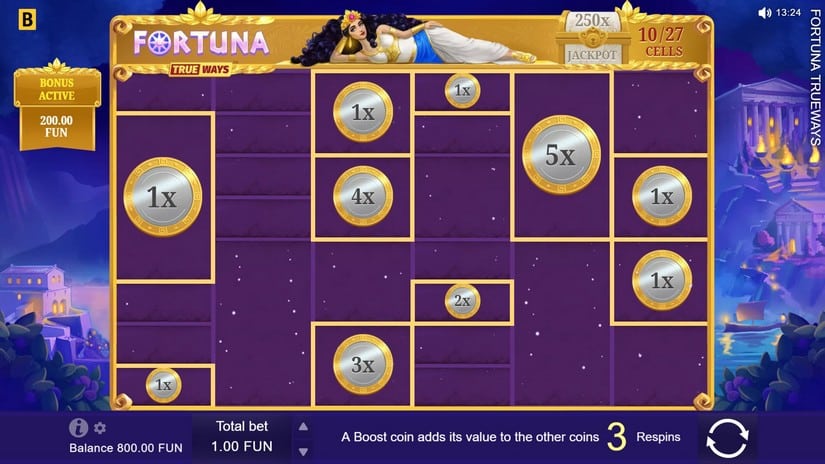 Fortuna Trueways slot screen 3