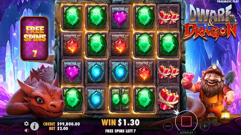Dwarf & Dragon slot screen 4