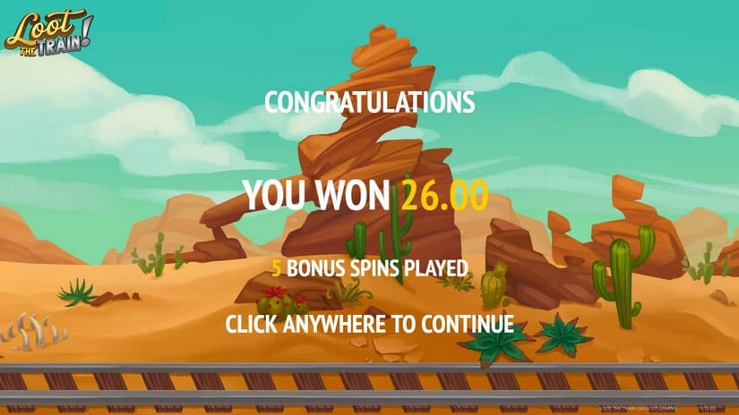 Loot The Train! slot screen 4